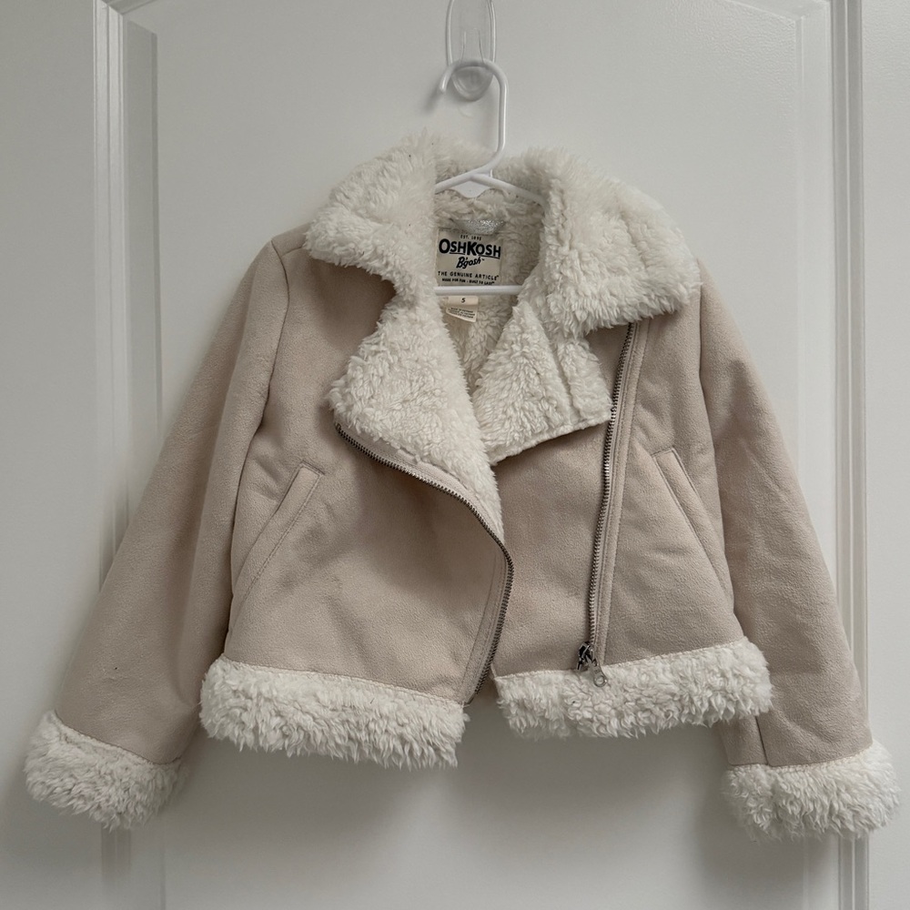 OshKosh B'gosh Beige Sherpa Coat